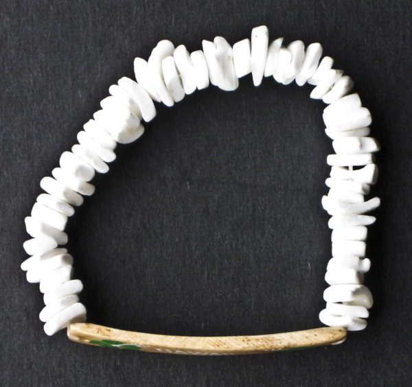 PUKA SHELL BRACELET WITH COCONUT WOOD - HAWAII